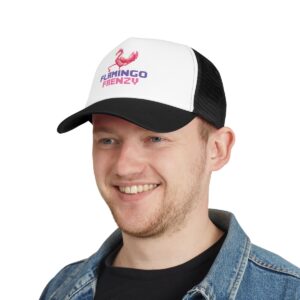 Pixel Flamingo Frenzy / Men's Miami Pixel Hat - Imagen 4