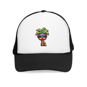 Palm Pixel style Men's Miami Pixel Hat - Imagen 6