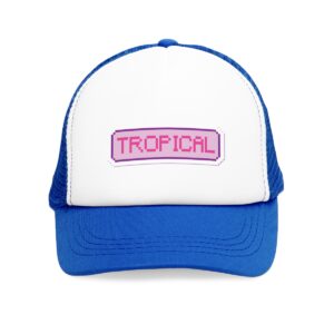 Pixel Tropical / Men's Miami Pixel Hat - Image 11