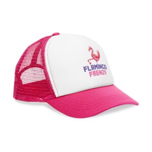 Pixel Flamingo Frenzy / Women's Miami Pixel Hat - Image 2