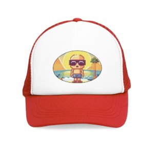 Pixel Man Beach / Men's Miami Pixel Hat - Imagen 6