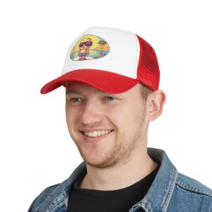 Pixel Man Beach / Men's Miami Pixel Hat - Imagen 9