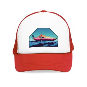 Pixel Boat / Men's Miami Pixel Hat - Imagen 6