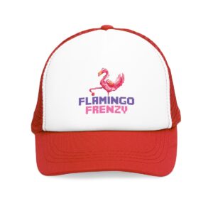 Pixel Flamingo Frenzy / Men's Miami Pixel Hat - Imagen 6