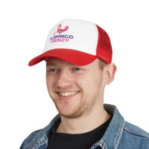 Pixel Flamingo Frenzy / Men's Miami Pixel Hat - Imagen 9