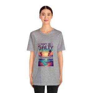 Don't be salty / Men's Miami Pixel T-shirt - Imagen 124