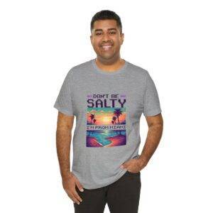 Don't be salty / Men's Miami Pixel T-shirt - Imagen 128