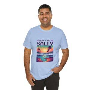 Don't be salty / Men's Miami Pixel T-shirt - Imagen 116
