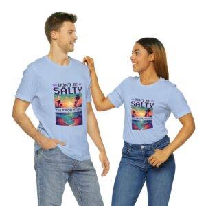 Don't be salty / Men's Miami Pixel T-shirt - Imagen 118