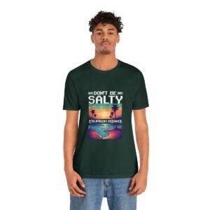 Don't be salty / Men's Miami Pixel T-shirt - Imagen 85