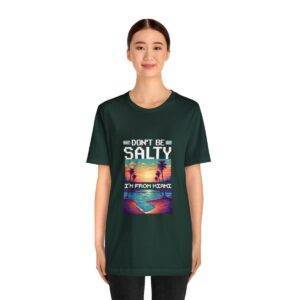 Don't be salty / Men's Miami Pixel T-shirt - Imagen 88