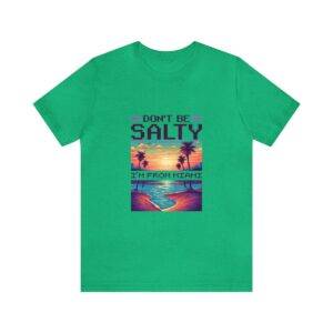 Don't be salty / Men's Miami Pixel T-shirt - Imagen 2