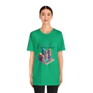 Sunny Days / Men's Miami Pixel T-shirt - Imagen 4