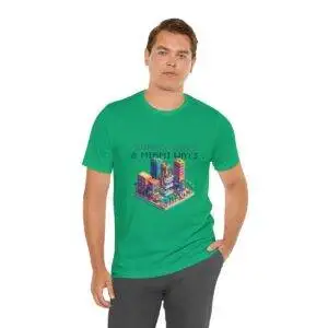 Sunny Days / Men's Miami Pixel T-shirt - Imagen 6