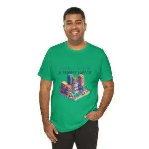 Sunny Days / Men's Miami Pixel T-shirt - Imagen 8