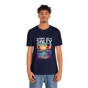 Don't be salty / Men's Miami Pixel T-shirt - Imagen 133