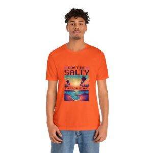 Don't be salty / Men's Miami Pixel T-shirt - Imagen 37
