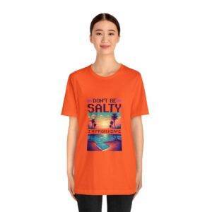 Don't be salty / Men's Miami Pixel T-shirt - Imagen 40