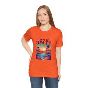 Don't be salty / Men's Miami Pixel T-shirt - Imagen 41