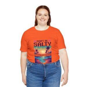Don't be salty / Men's Miami Pixel T-shirt - Imagen 43