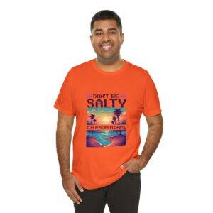 Don't be salty / Men's Miami Pixel T-shirt - Imagen 44