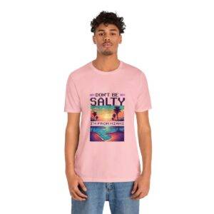 Don't be salty / Men's Miami Pixel T-shirt - Imagen 145
