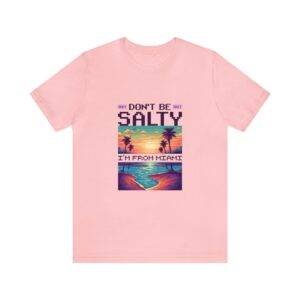 Don't be salty / Men's Miami Pixel T-shirt - Imagen 146