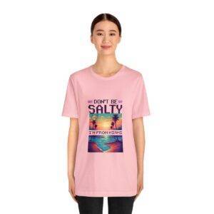 Don't be salty / Men's Miami Pixel T-shirt - Imagen 148