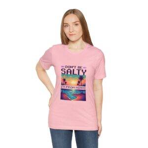 Don't be salty / Men's Miami Pixel T-shirt - Imagen 149