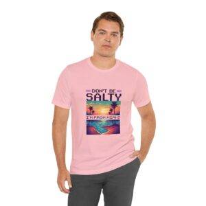 Don't be salty / Men's Miami Pixel T-shirt - Imagen 150