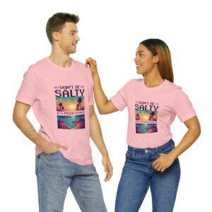 Don't be salty / Men's Miami Pixel T-shirt - Imagen 154