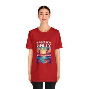 Don't be salty / Men's Miami Pixel T-shirt - Imagen 160