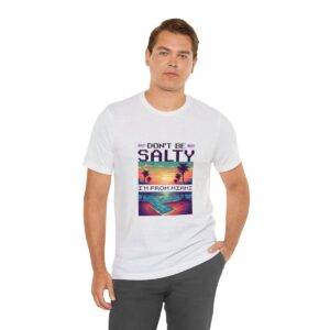 Don't be salty / Men's Miami Pixel T-shirt - Imagen 30