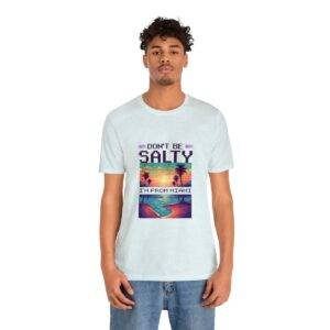 Don't be salty / Men's Miami Pixel T-shirt - Imagen 97