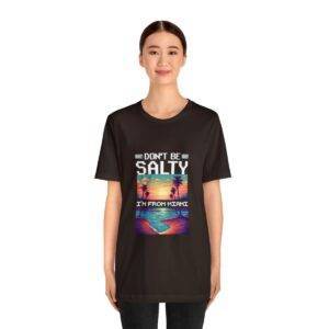 Don't be salty / Men's Miami Pixel T-shirt - Imagen 64