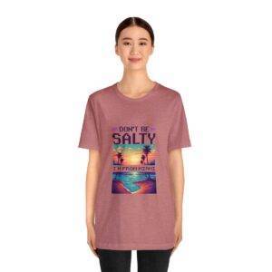Don't be salty / Men's Miami Pixel T-shirt - Imagen 52